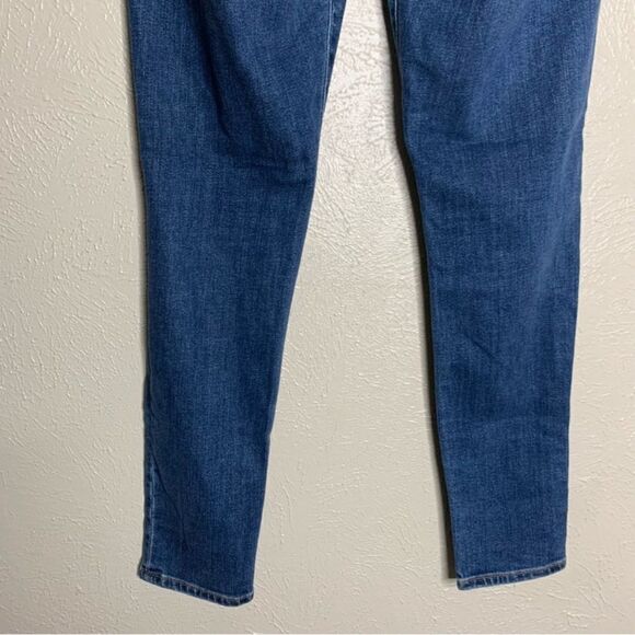 Abercrombie & fitch signature collection super skinny jean patchwrok red green - Picture 5 of 11